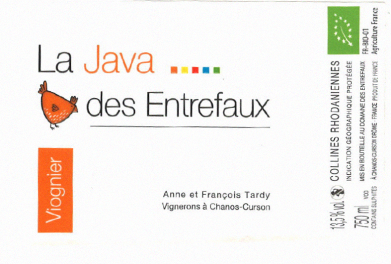 La Java Des Entrefaux IGP Viognier
