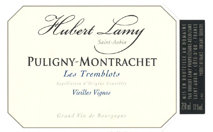 Puligny Montrachet “Les Tremblots” Vieilles Vignes