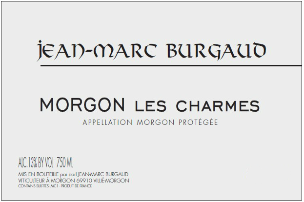 Morgon “Les Charmes”
